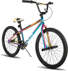 hiland bmx bike 24/26 inch, hi ten ste fre, youth &p; adult, 2 pegs, multiple colors